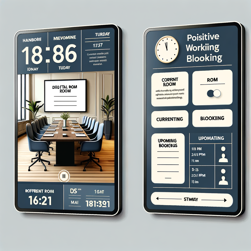 Transform Your Meetings: Digital Signage