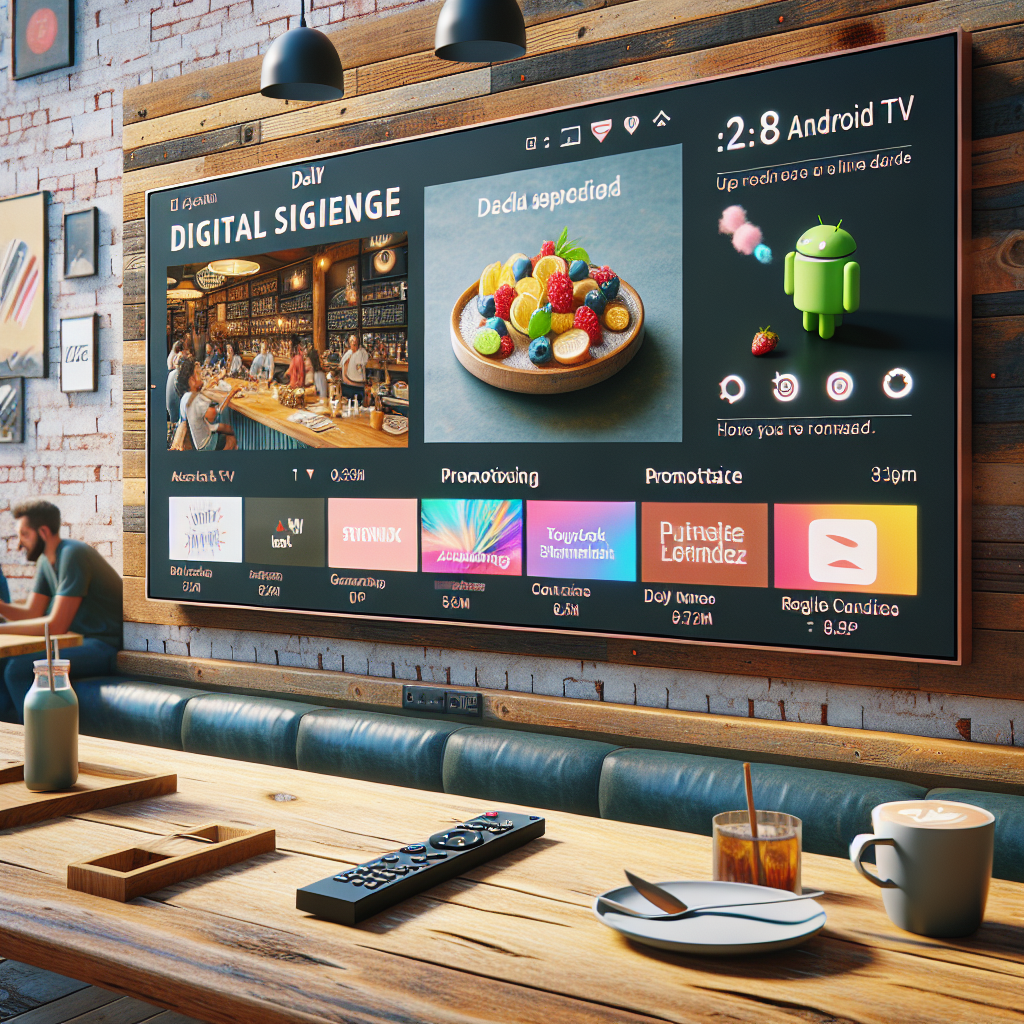 Transform Your Space: Android TV as Digital Signage Powerhouse